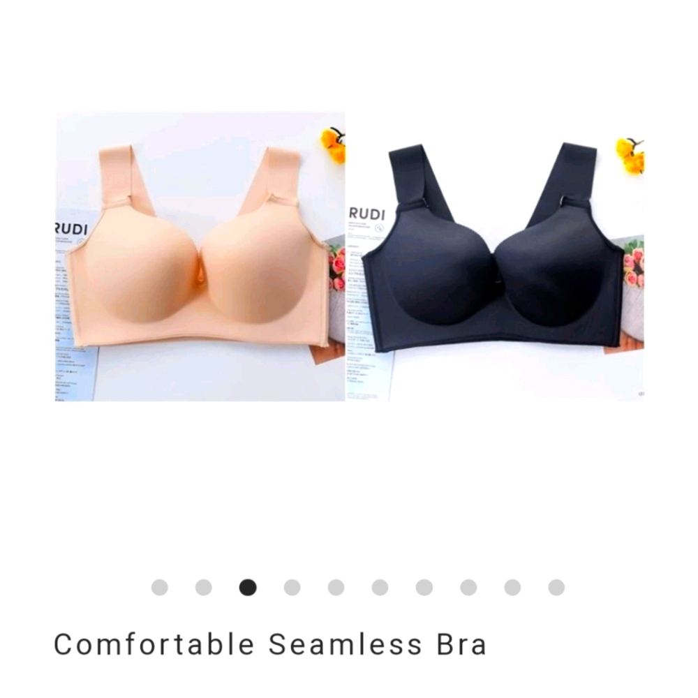 Seamless bras black and nude